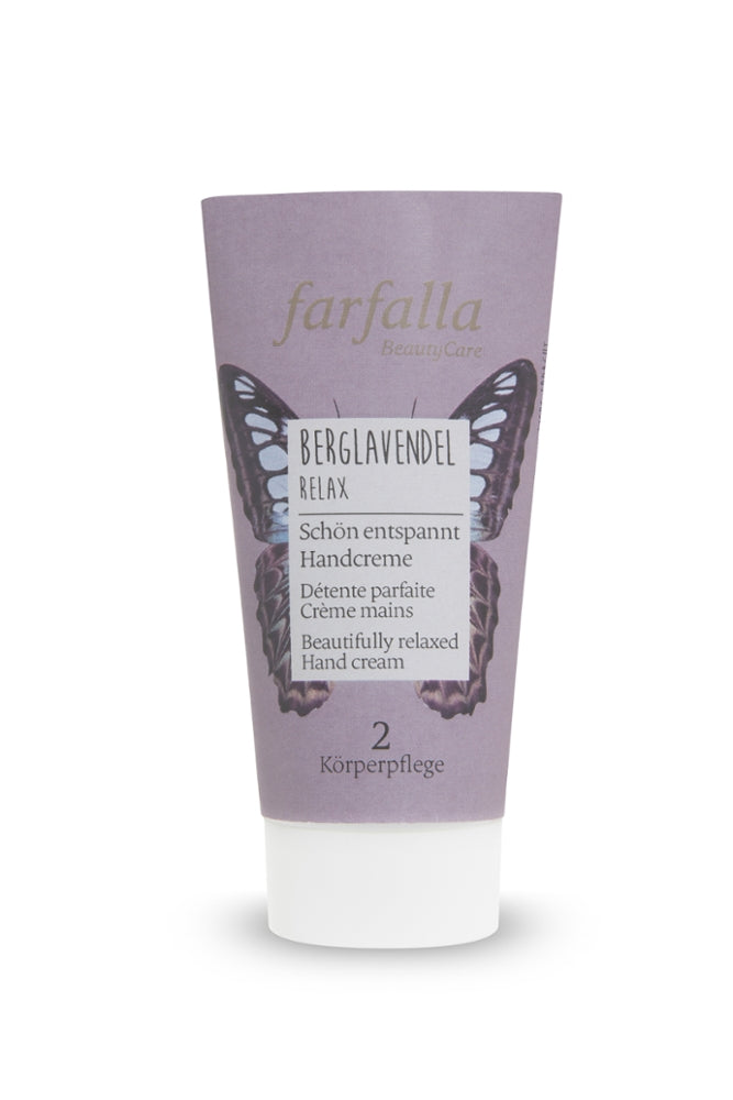 farfalla - Berglavendel Handcreme 50 ml - WERTE FREUNDE