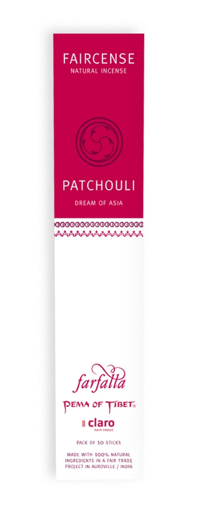 farfalla - Faircense Räucherstäbchen Patchouli 1 Stk. - WERTE FREUNDE