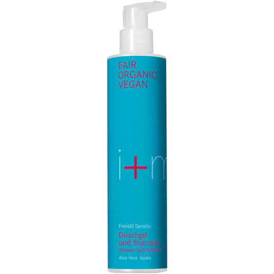 i+m - Freistil Sensitiv Duschgel und Shampoo parfumfrei - 250 ml