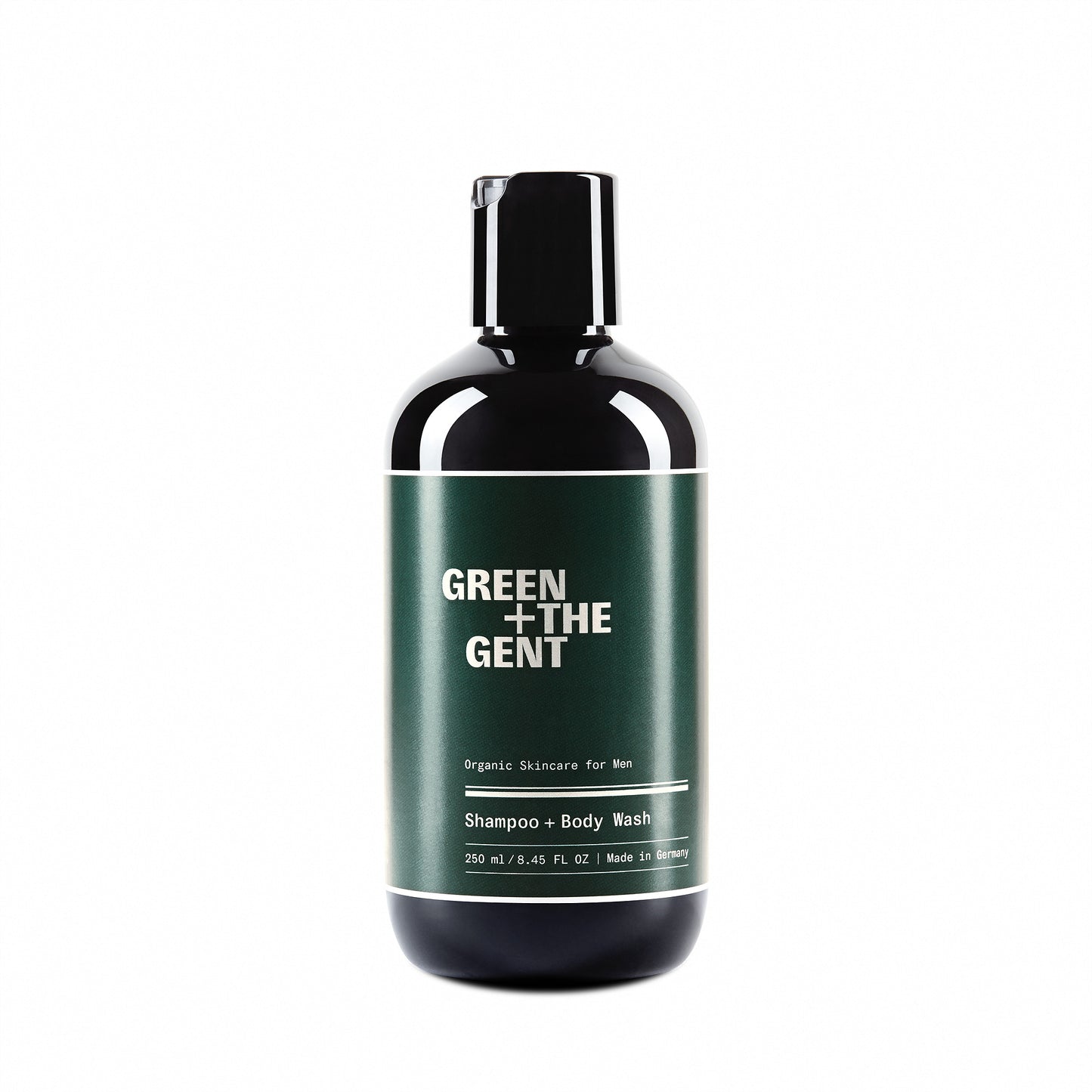 GREEN + THE GENT - Shampoo + Body Wash - Gesicht, Haare, Körper - 250 ml - WERTE FREUNDE