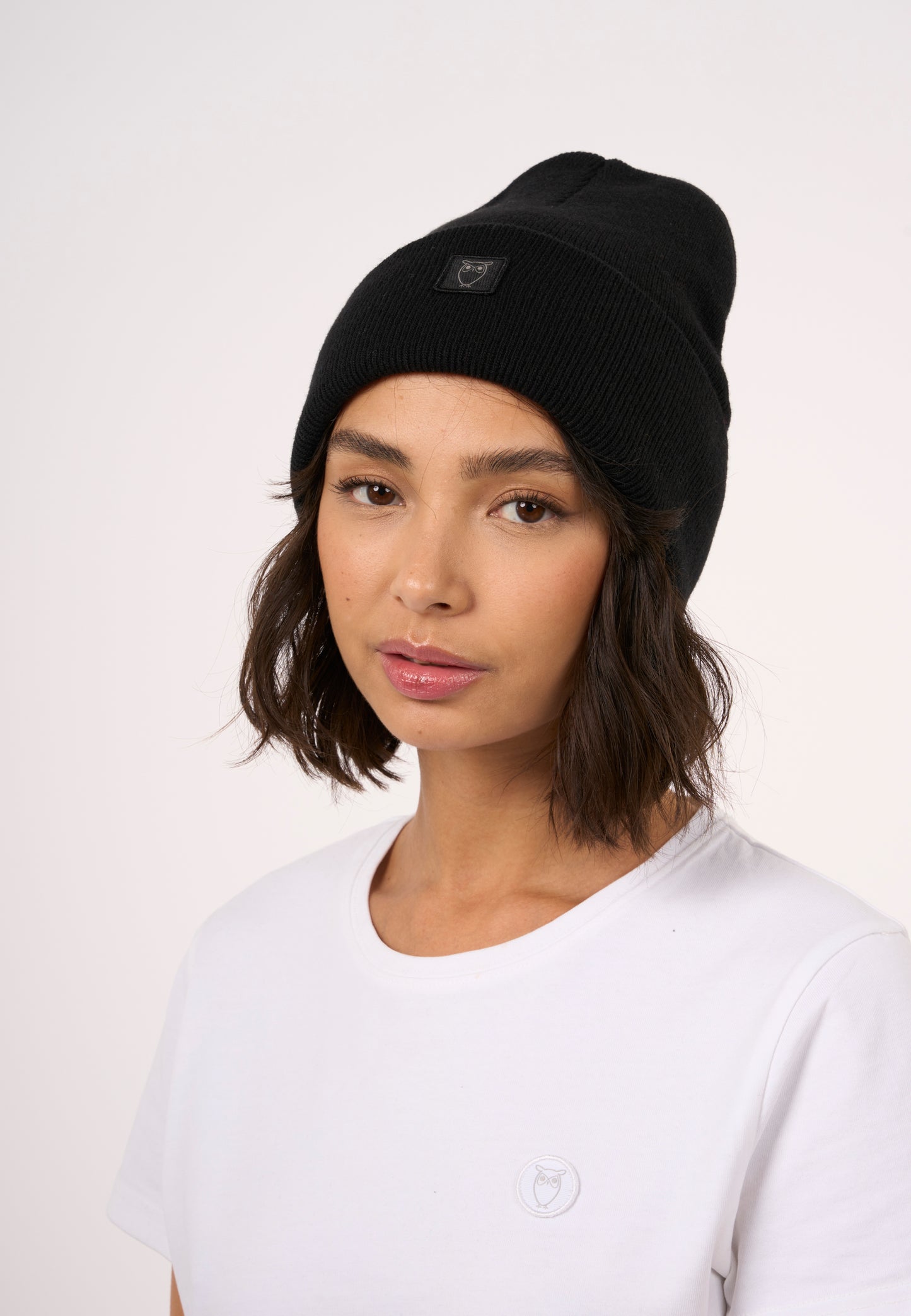 KCA - Big rib beanie - Vegan 1300 Black Jet - WERTE FREUNDE