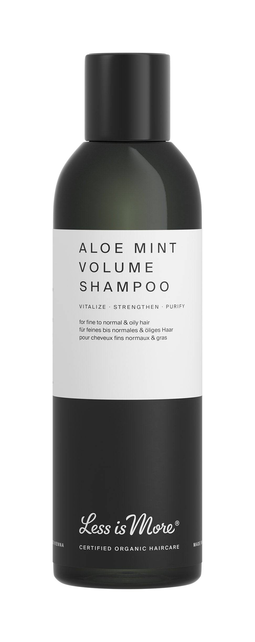 Less is More - Volume Shampoo Aloe Mint 200ml - WERTE FREUNDE