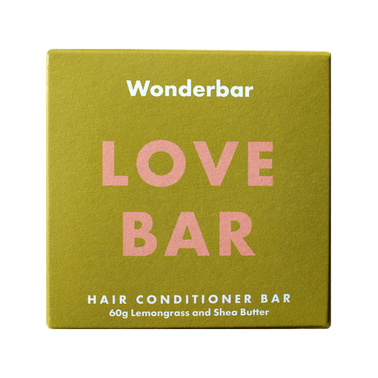 Wonderbar - LOVE BAR Lemongrass and Shea Butter Conditioner Bar 60g