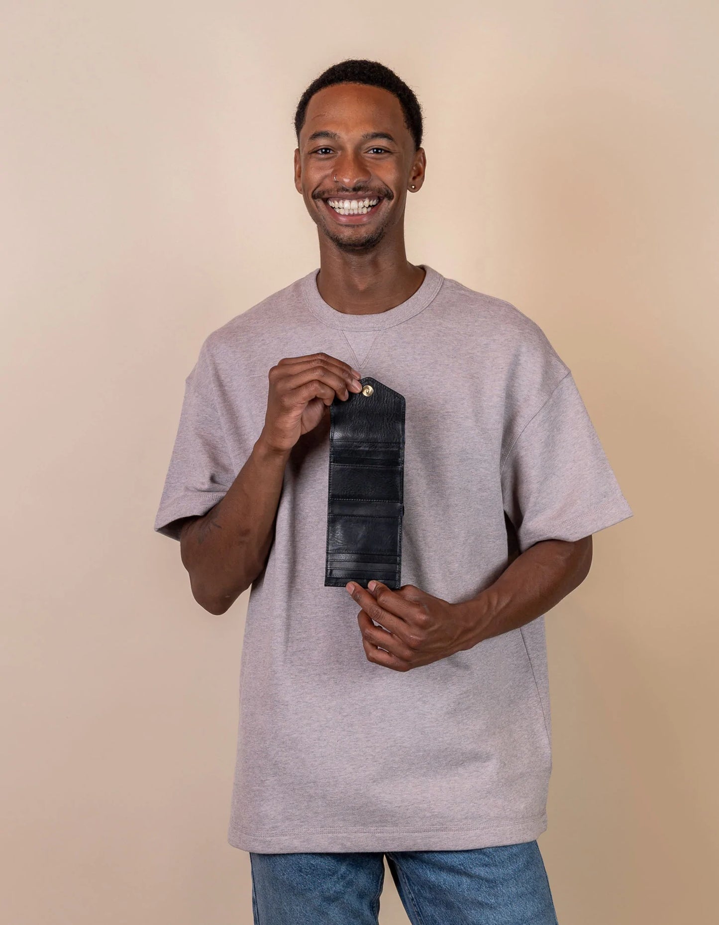 O MY BAG - GEORGIES WALLET Stromboli Black - WERTE FREUNDE