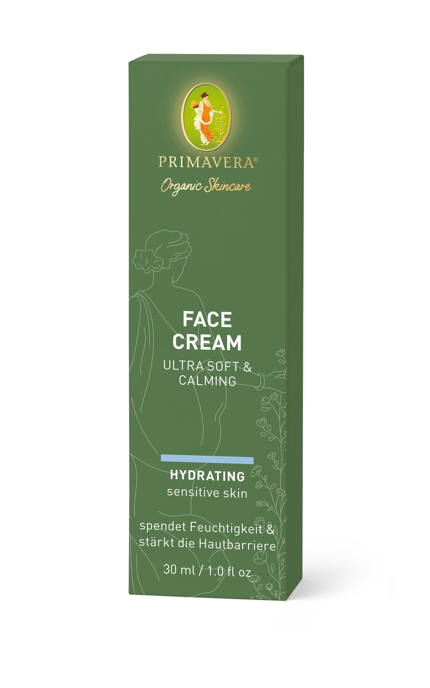 Primavera - Hydrating - Face Cream - Ultra soft & Calming 30 ml - WERTE FREUNDE