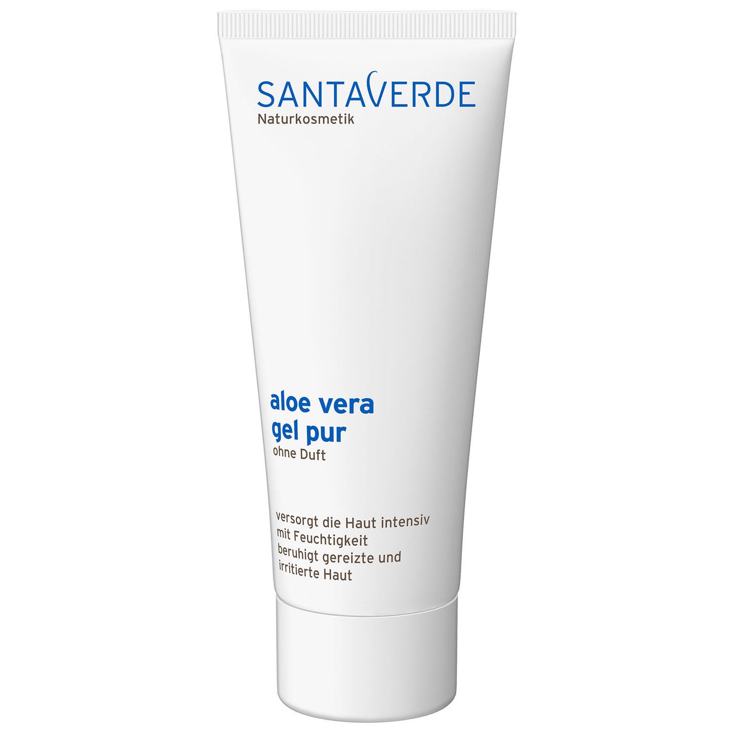 Santaverde - Aloe Vera Gel Pur ohne Duft - Spezial Körperpflege - 100 ml - WERTE FREUNDE