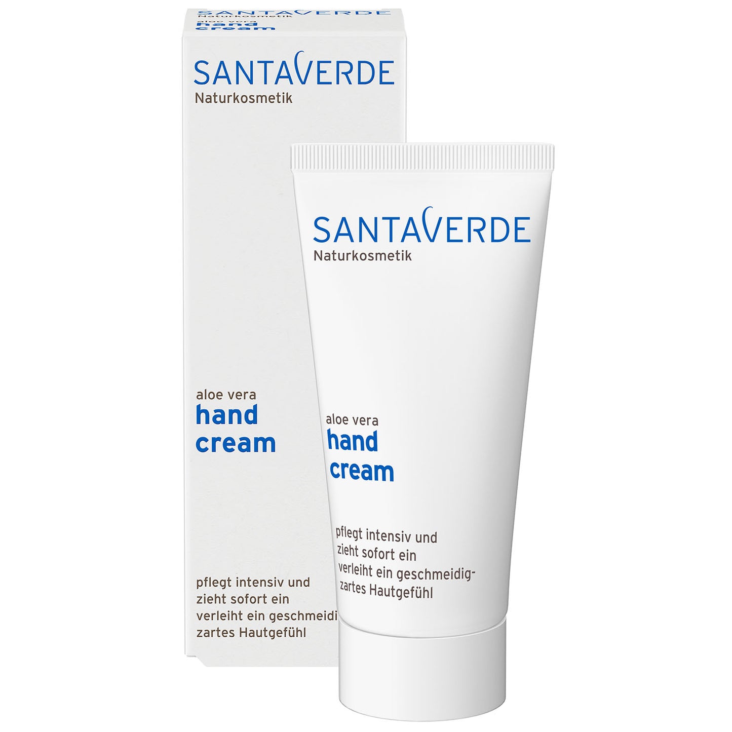 Santaverde - Aloe Vera Handcreme - Basis Körperpflege - 50 ml - WERTE FREUNDE