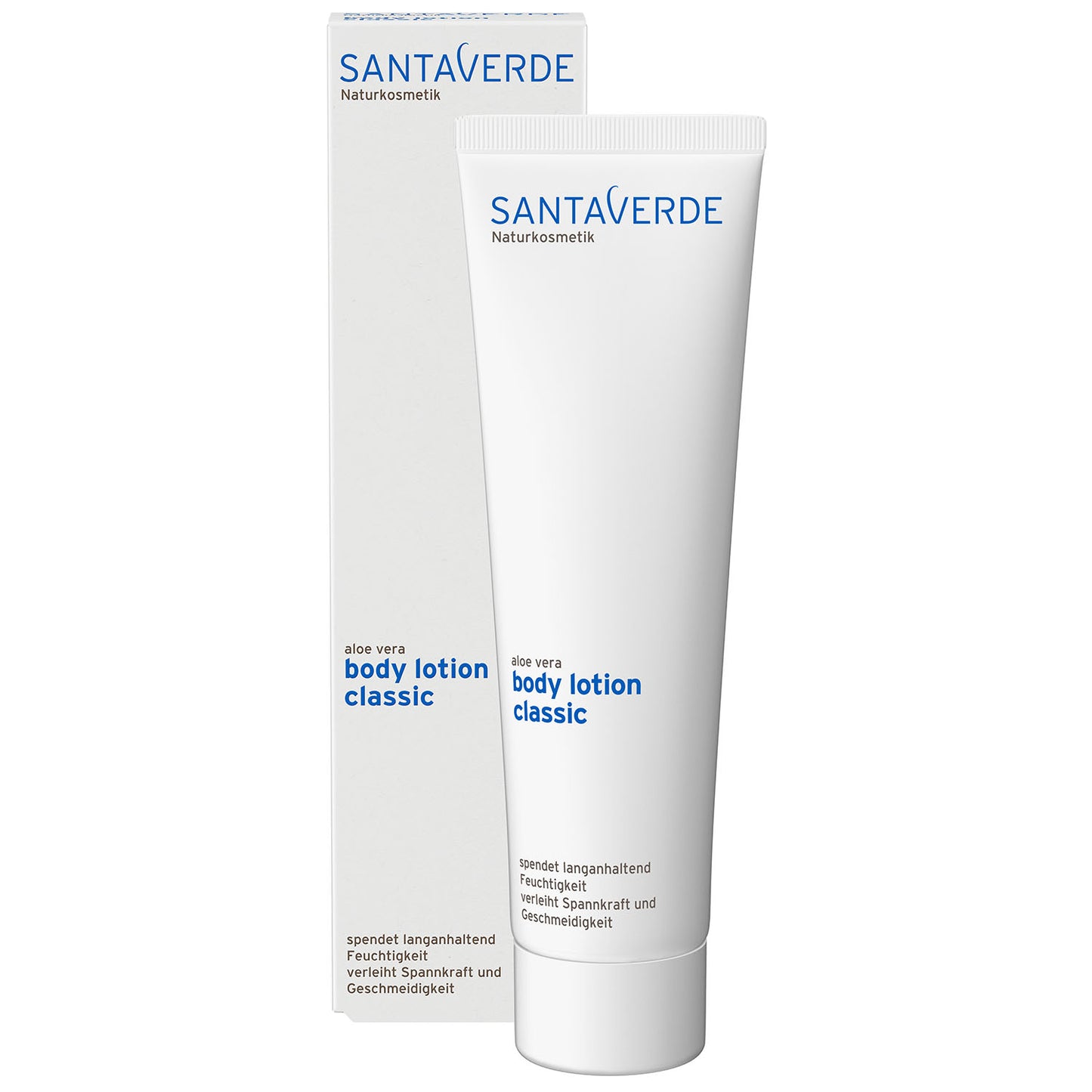 Santaverde - Aloe Vera Body Lotion Classic - Basis Körperpflege - 150 ml - WERTE FREUNDE