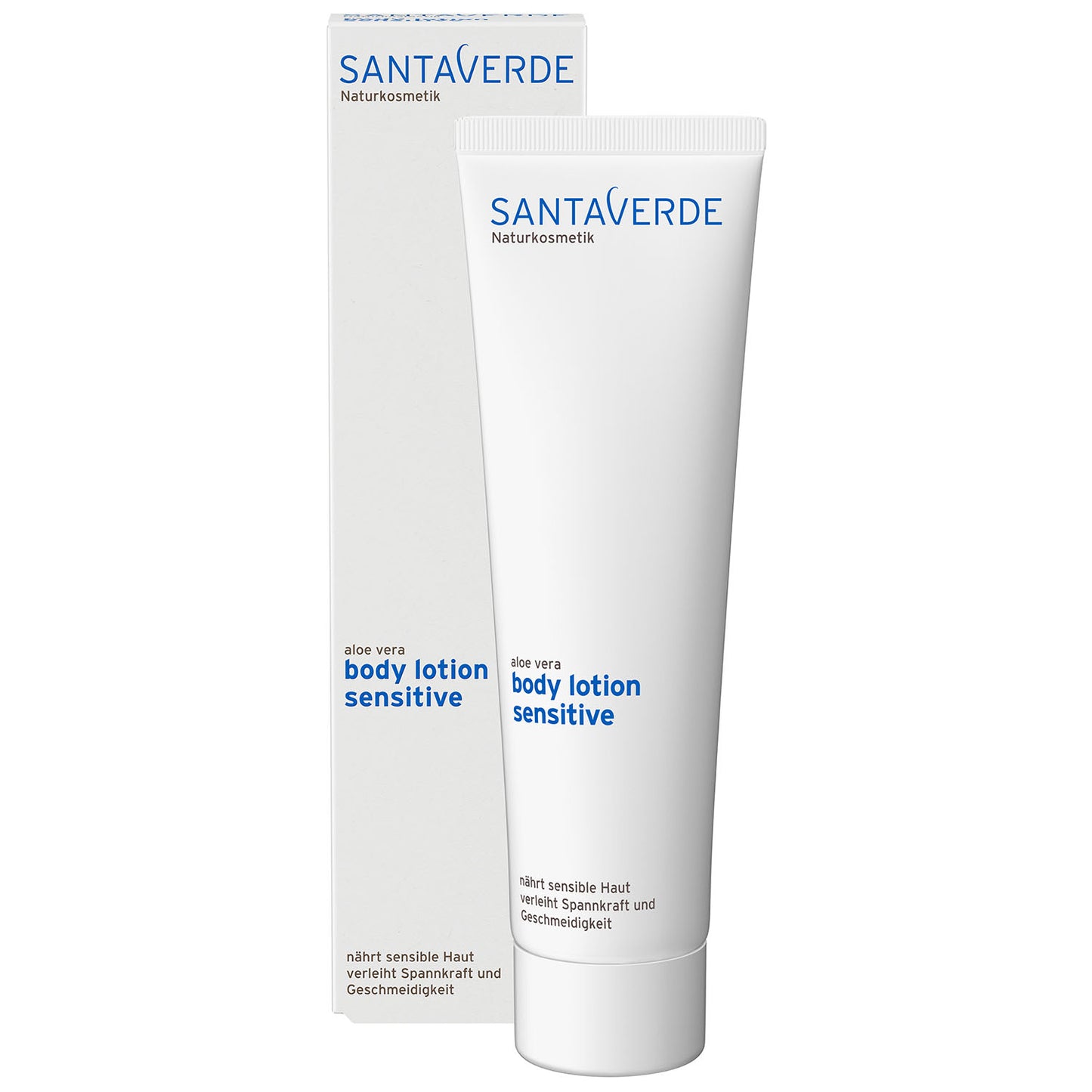 Santaverde - Aloe Vera Body Lotion Sensitive - Basis Körperpflege - 150 ml - WERTE FREUNDE