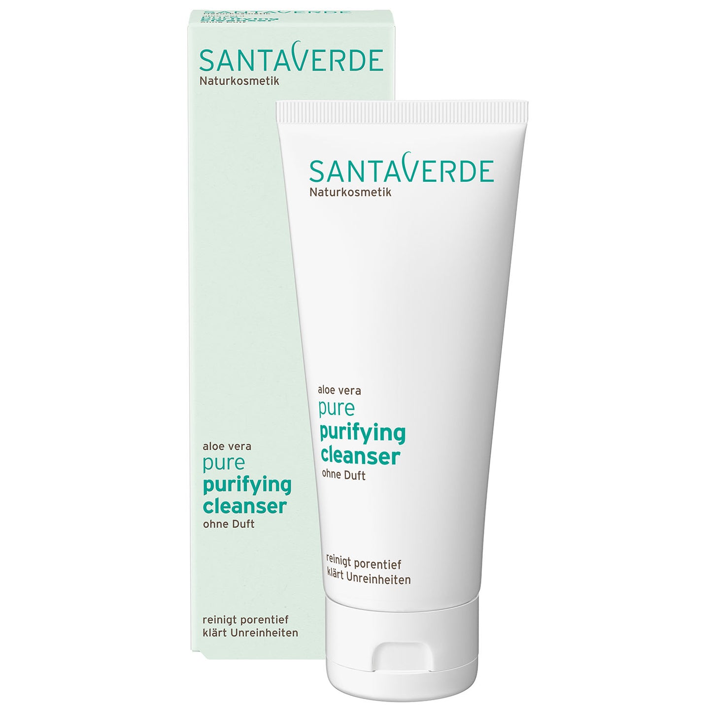 Santaverde - Pure Clarifying Cleanser ohne Duft - 100 ml - WERTE FREUNDE