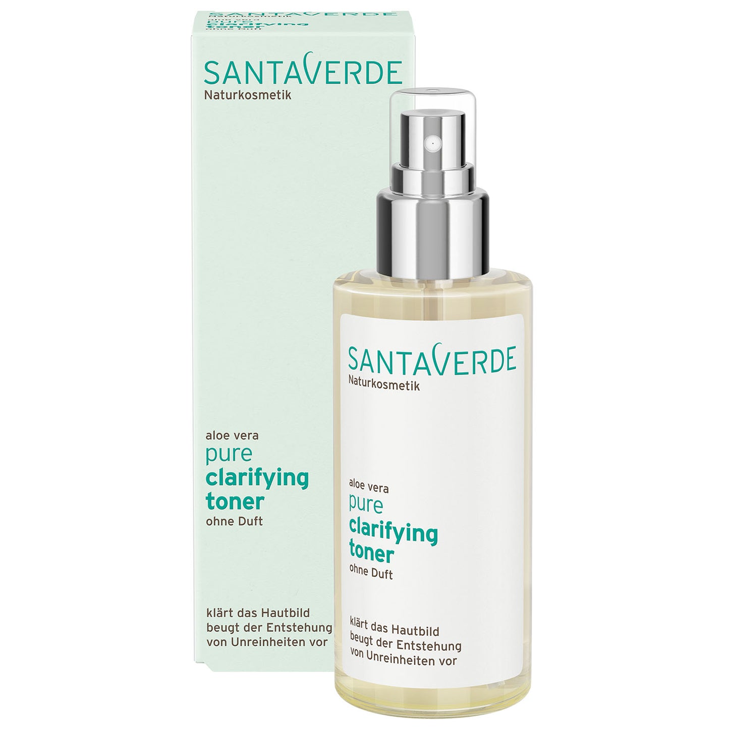 Santaverde - Pure Clarifying Toner ohne Duft - 100 ml - WERTE FREUNDE