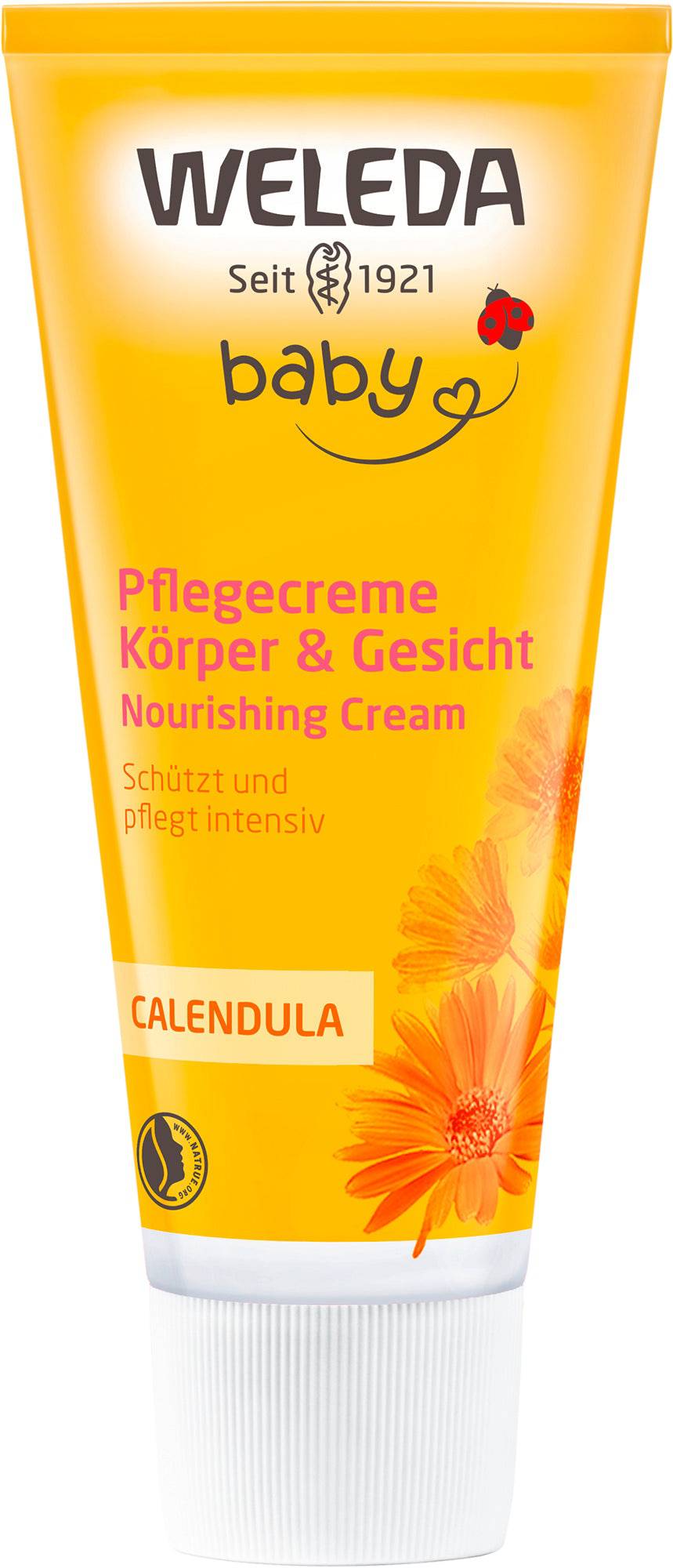 Weleda - Calendula Pflegecreme Körper & Gesicht 75ml - WERTE FREUNDE