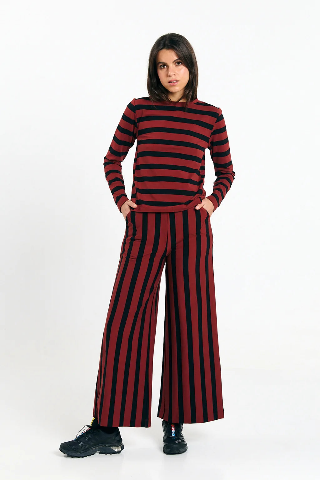 Suite 13 - MAIA TOP STRIPES BRICK