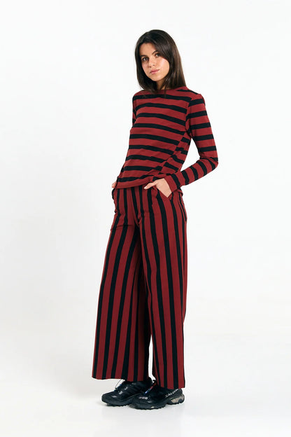 Suite 13 - MAIA TOP STRIPES BRICK