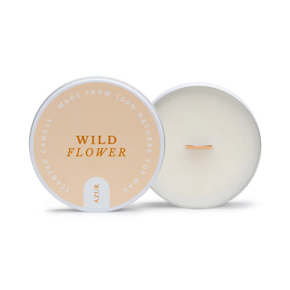 AZUR - WILDE BLUME Duftkerze Dose 75ml