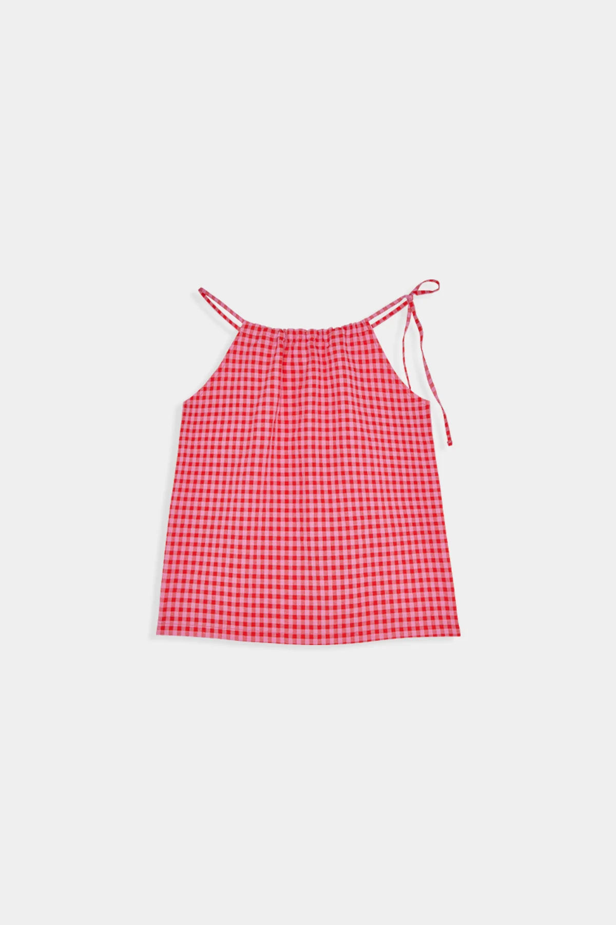 amt. - Crush Top Vichy Red Pink - WERTE FREUNDE