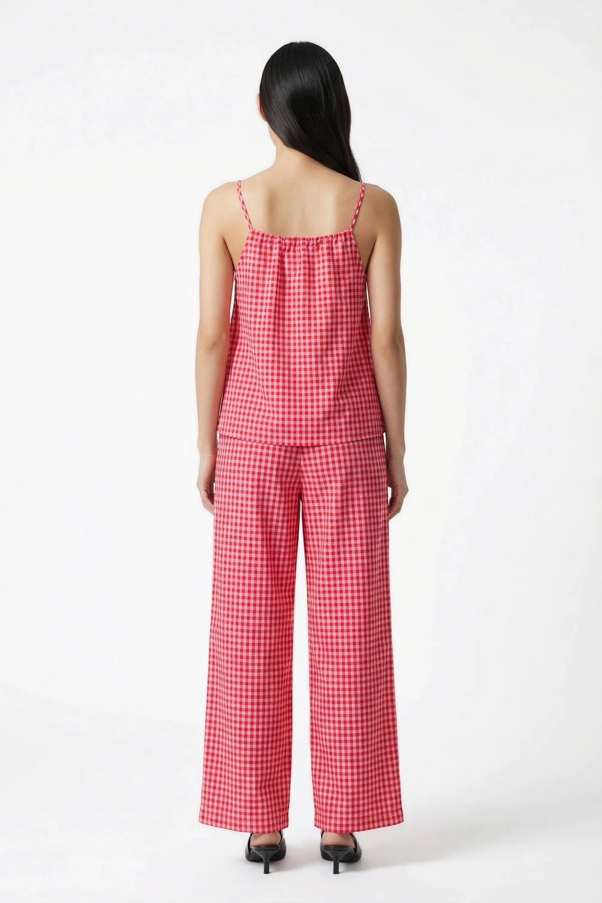 amt. - Crush Top Vichy Red Pink - WERTE FREUNDE