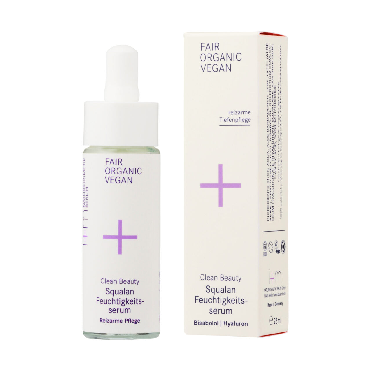 i+m - Clean Beauty Feuchtigkeitsserum Squalan 25ml - WERTE FREUNDE