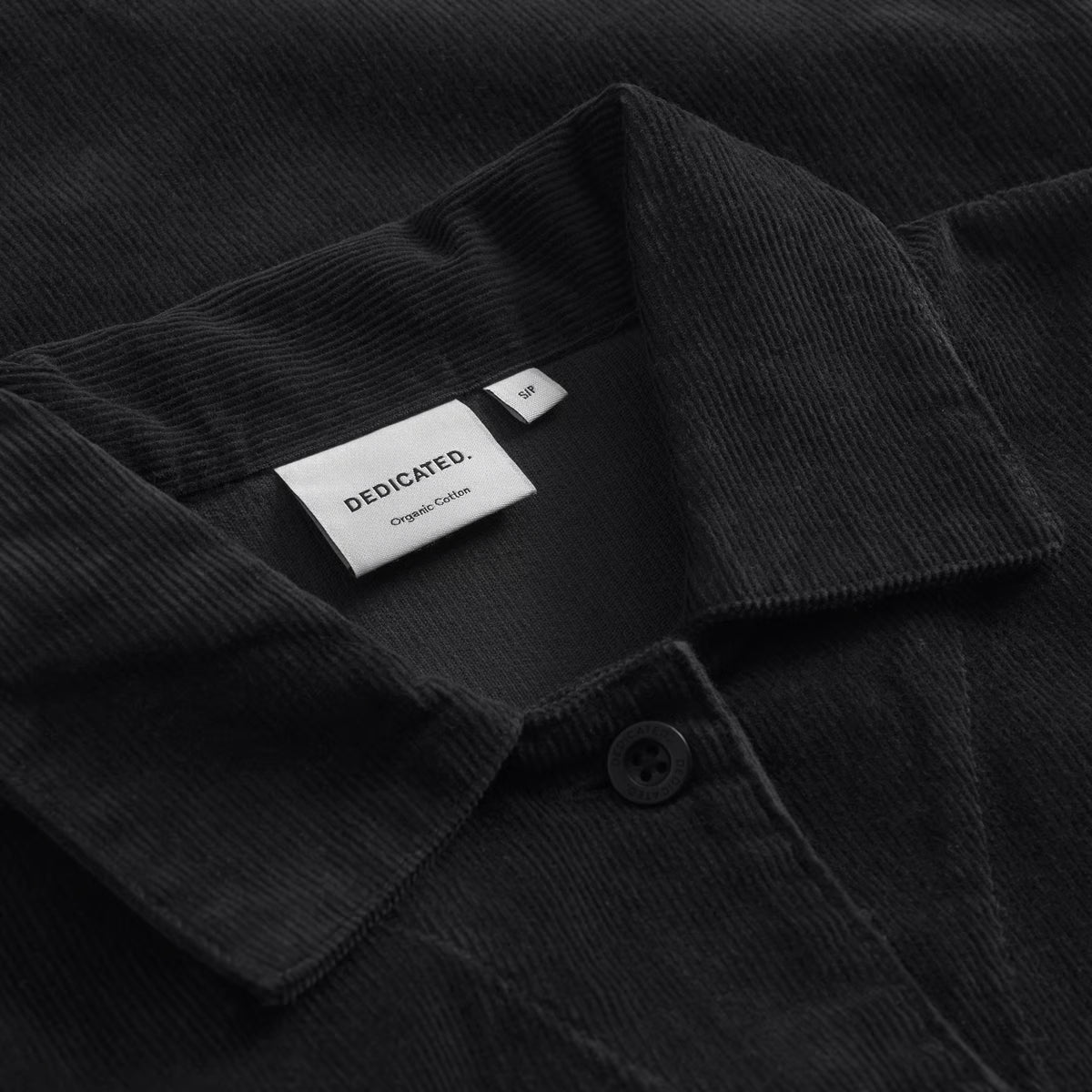 DEDICATED - Overall Docksta Corduroy Black - WERTE FREUNDE