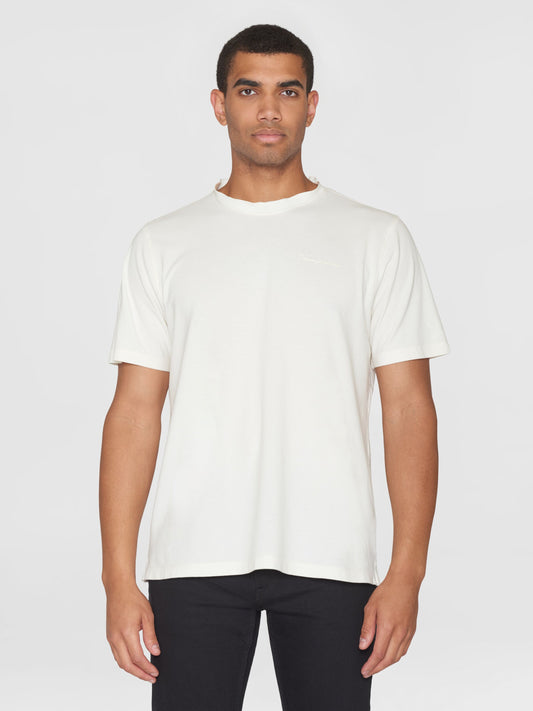 KCA - Regular fit pique t-shirt Egret