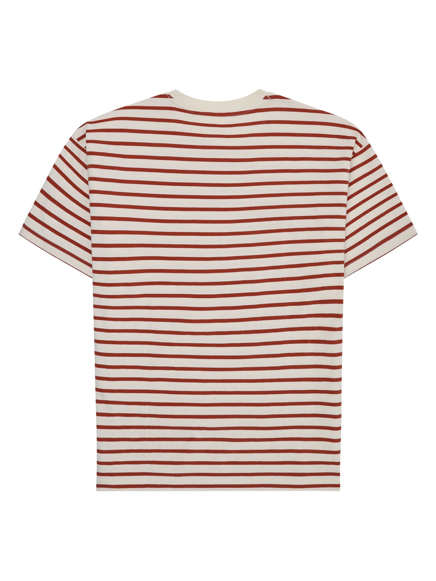 KCA - Loose striped t-shirt Red Stripe - WERTE FREUNDE