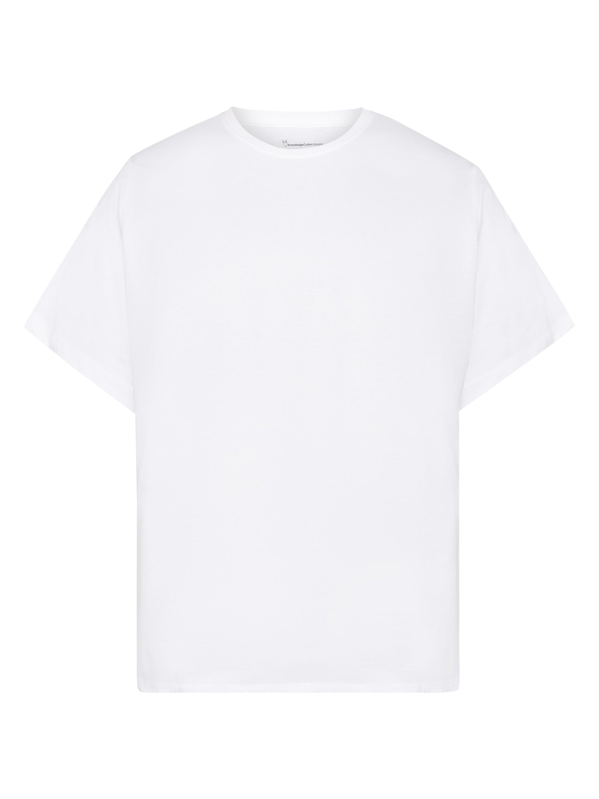 KCA - Basic t-shirt Bright White - WERTE FREUNDE