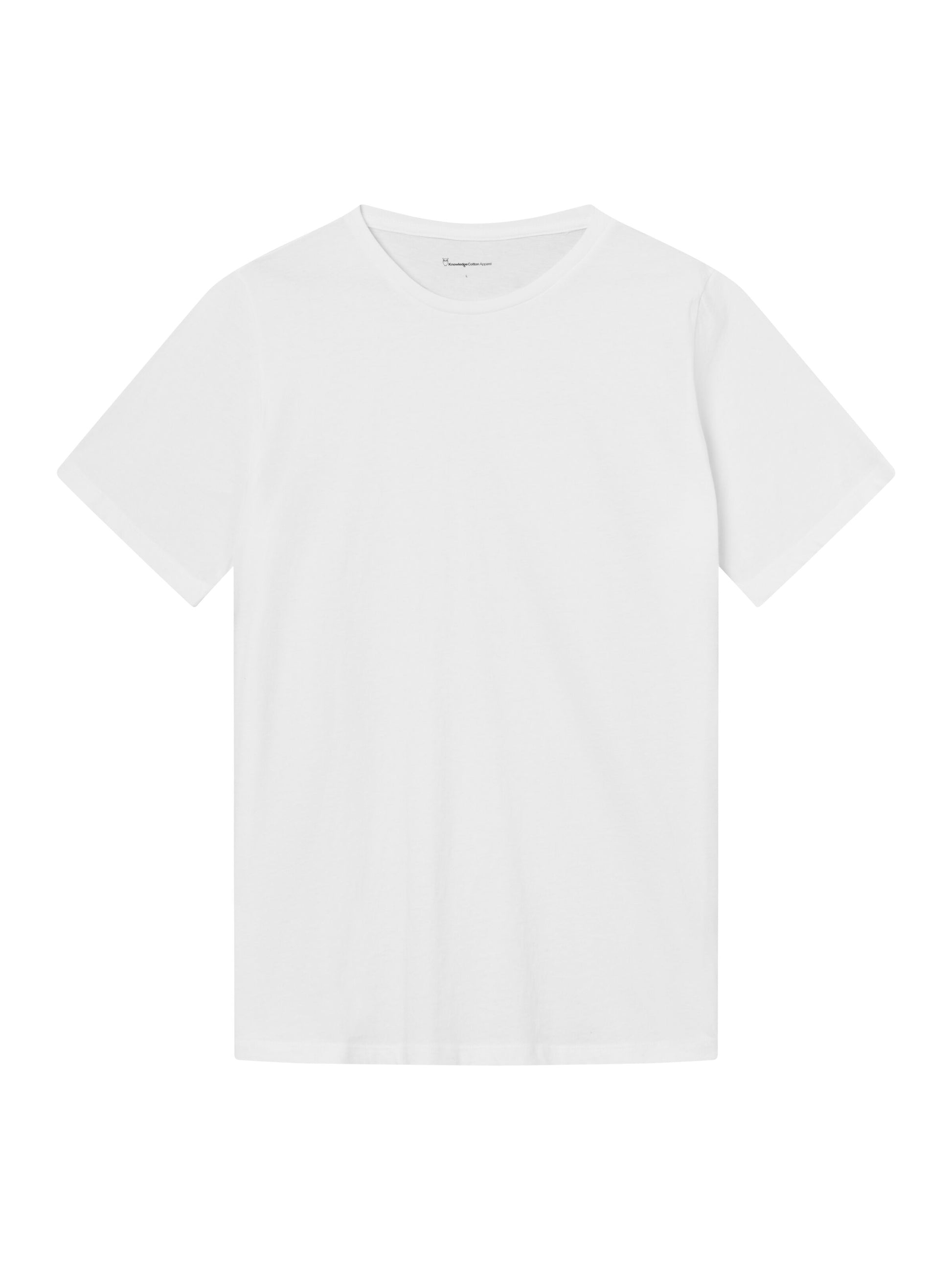 KCA - Basic t-shirt Bright White - WERTE FREUNDE