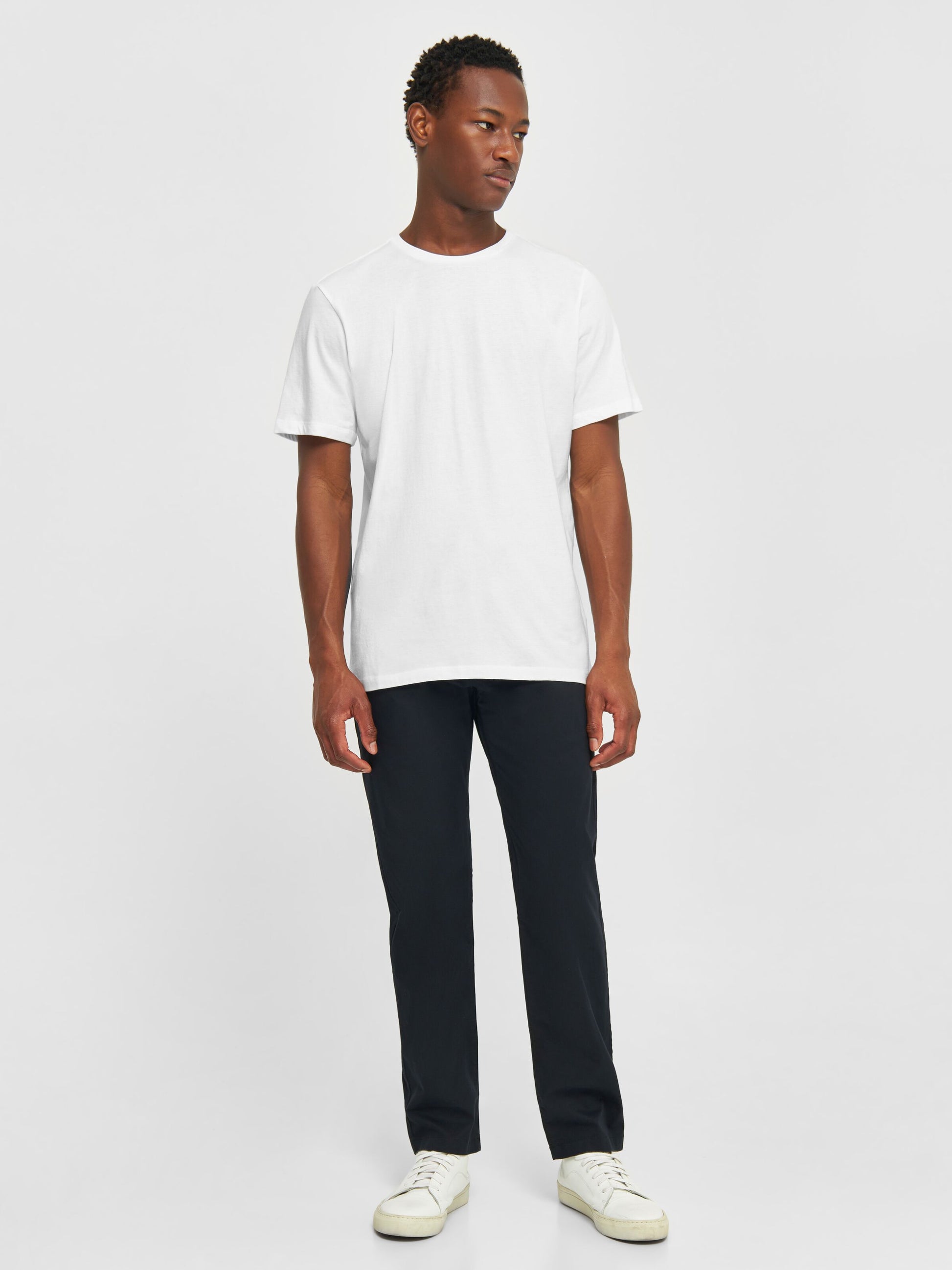 KCA - Basic t-shirt Bright White - WERTE FREUNDE