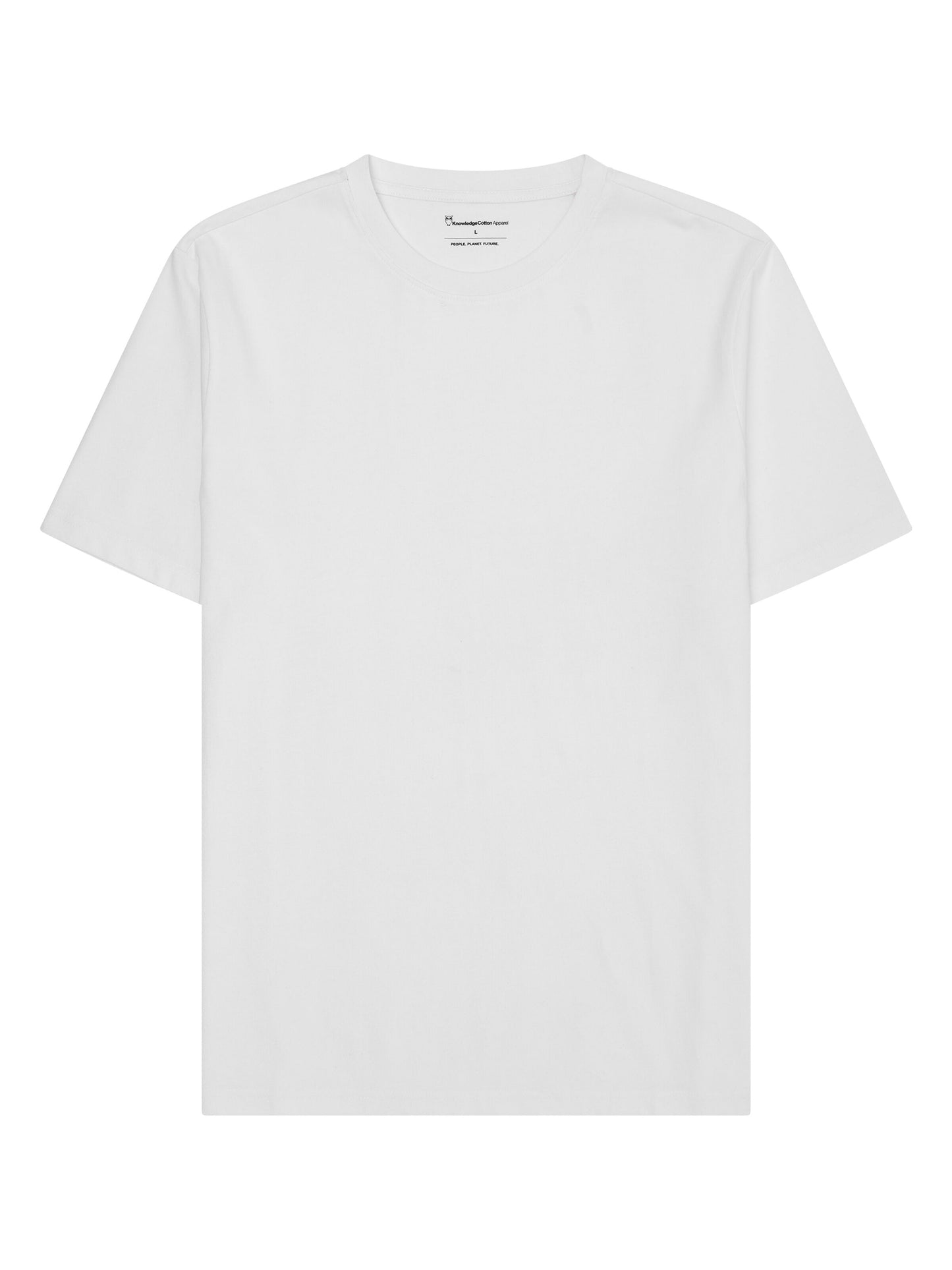 KCA - Basic t-shirt Bright White - WERTE FREUNDE