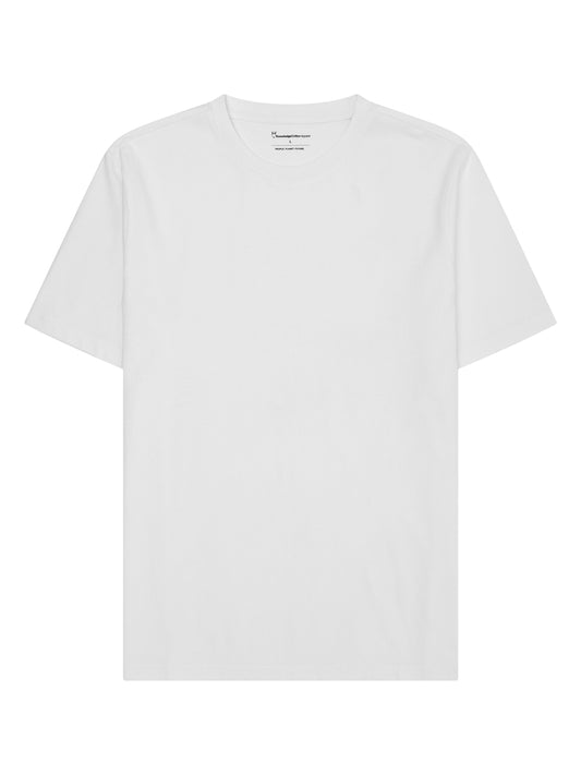 KCA - Basic t-shirt Bright White - WERTE FREUNDE