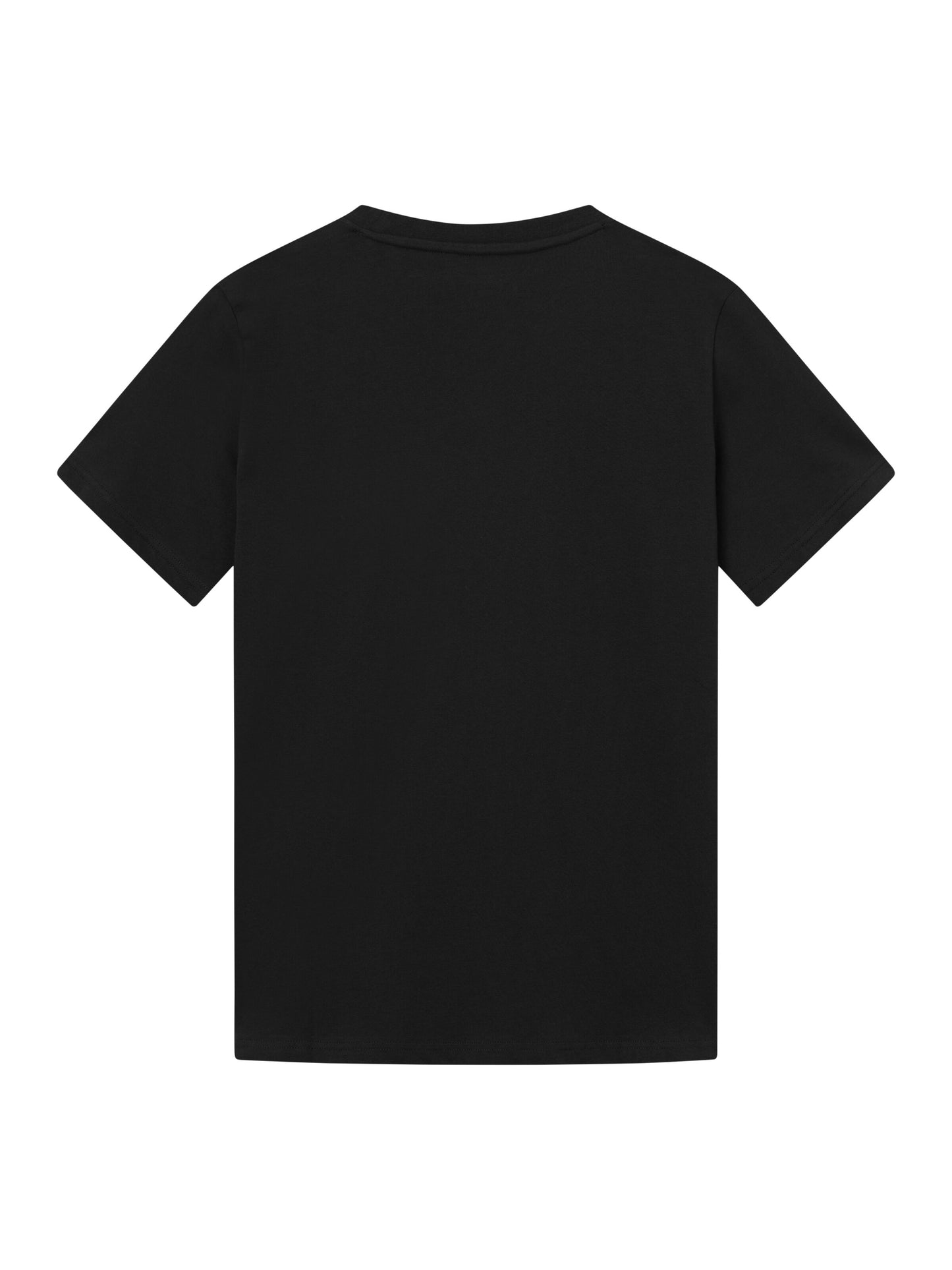 KCA - LOKE badge tee - Regenerative Organic Certified® - Vegan Black Jet