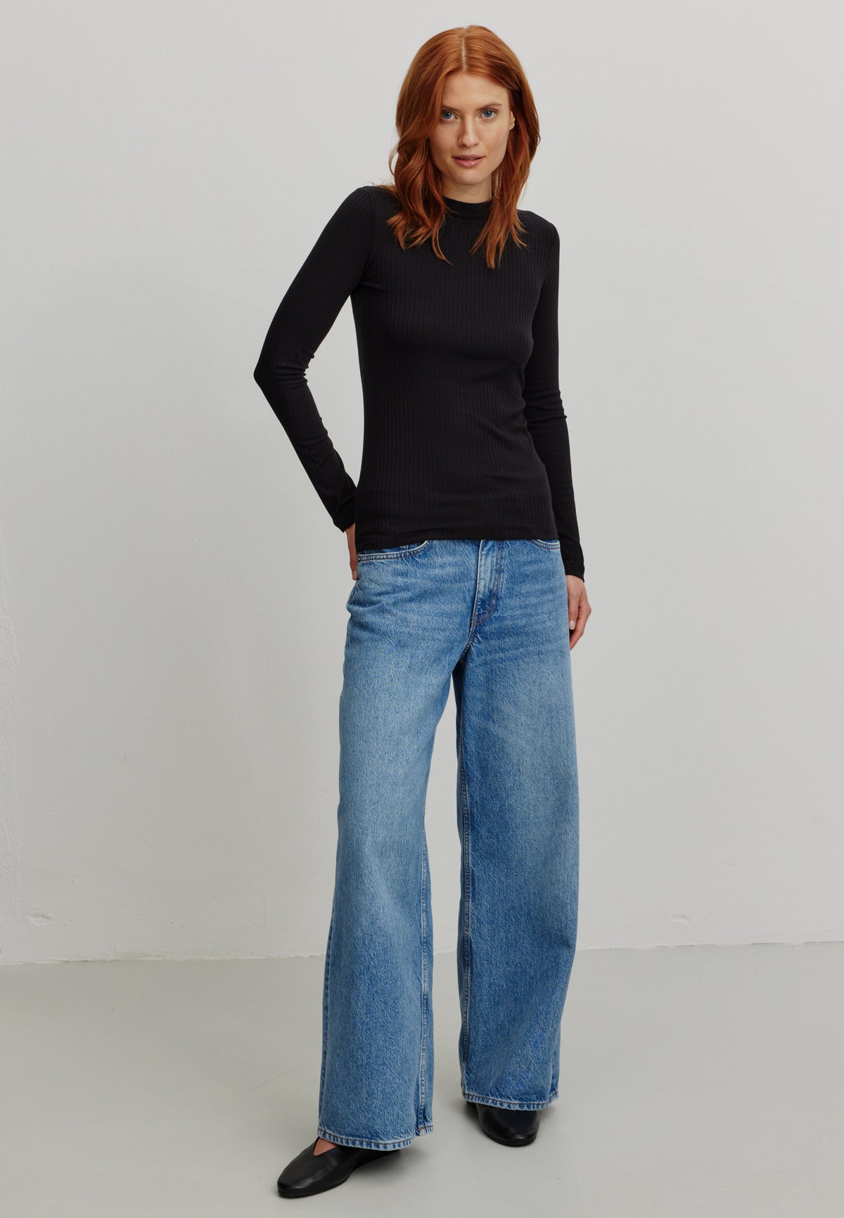 recolution - STELLA Longsleeve black