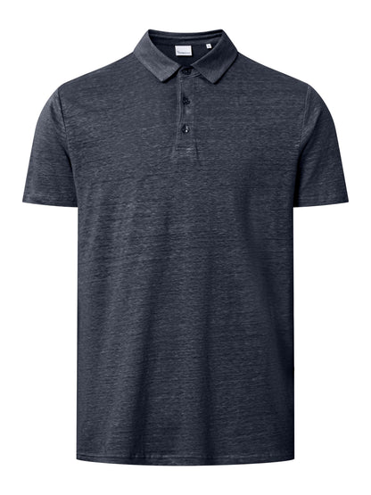 KCA - Linen polo Total Eclipse - WERTE FREUNDE
