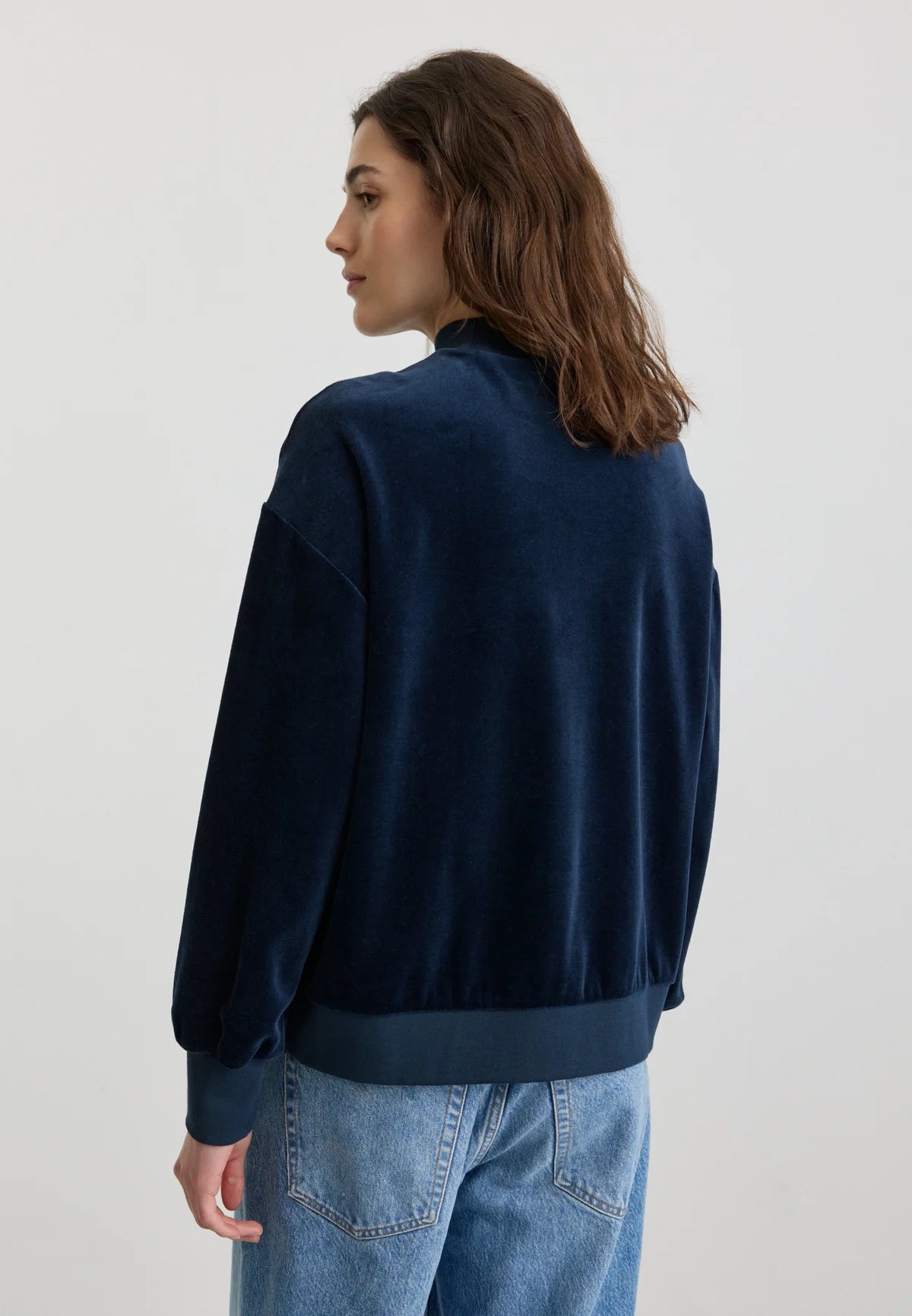 recolution - Sweatshirt ALLIUM dark navy - WERTE FREUNDE