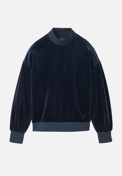 recolution - Sweatshirt ALLIUM dark navy - WERTE FREUNDE