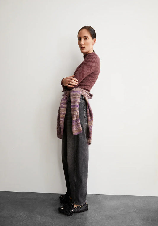 Armedangels - ALAANIA Strick Pullover dark berry - WERTE FREUNDE