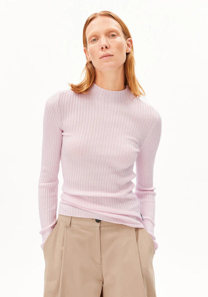 Armedangels - ALAANIA STRICKPULLOVER pink mist - WERTE FREUNDE