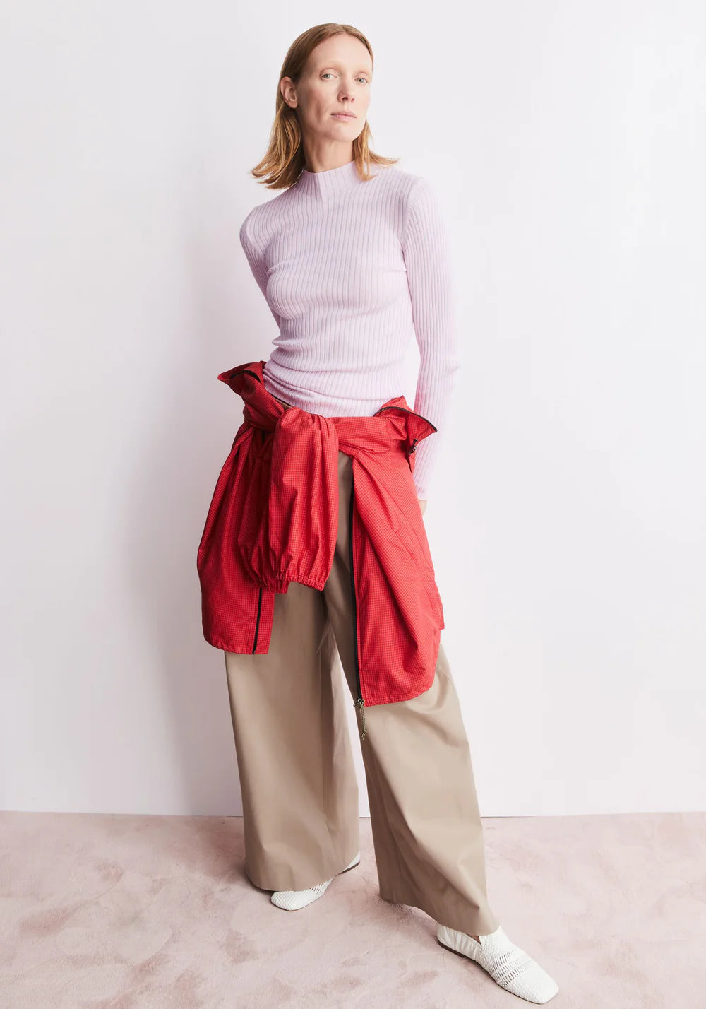 Armedangels - ALAANIA STRICKPULLOVER pink mist - WERTE FREUNDE