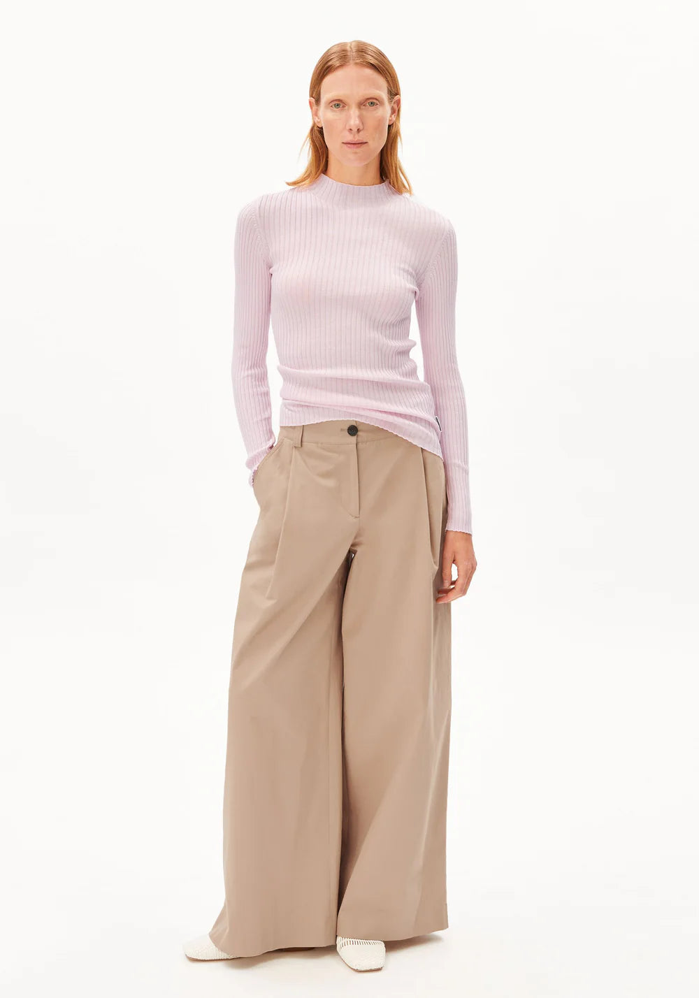 Armedangels - ALAANIA STRICKPULLOVER pink mist - WERTE FREUNDE