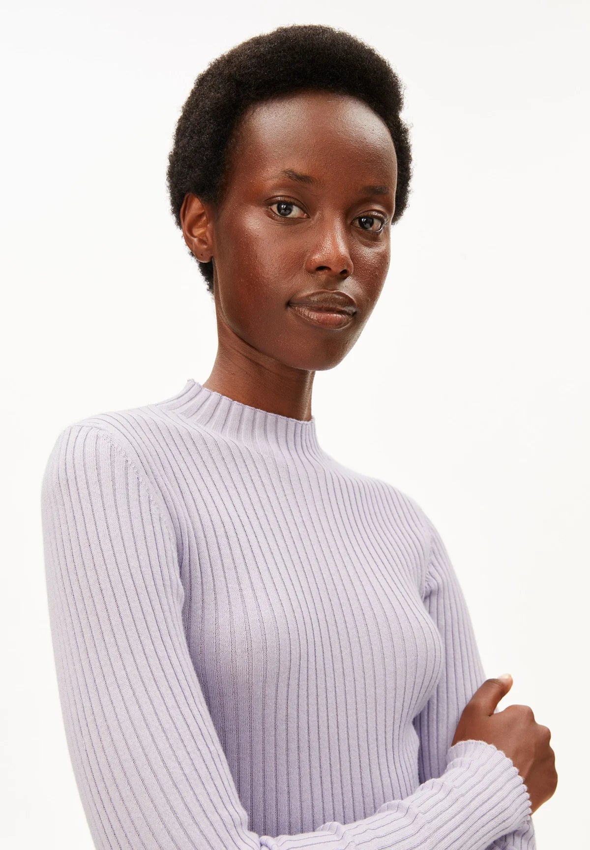 Armedangels - ALAANIA KNIT SWEATER moonlit lilac