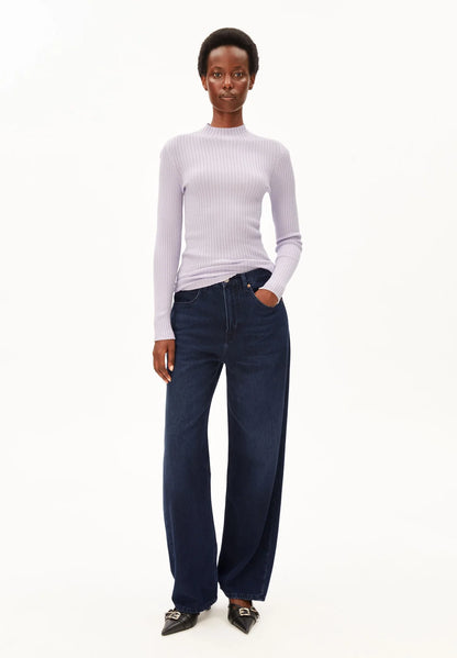 Armedangels - ALAANIA KNIT SWEATER moonlit lilac