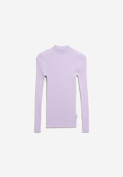 Armedangels - ALAANIA KNIT SWEATER moonlit lilac - WERTE FREUNDE