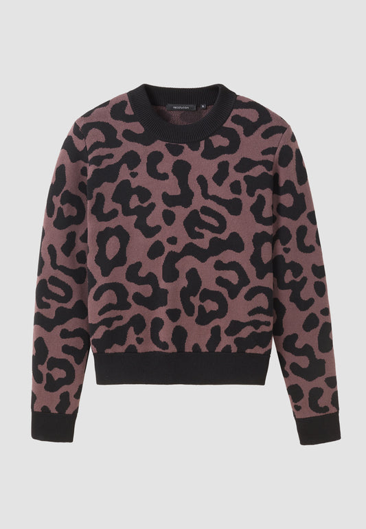 recolution - PISTIA LEO Pullover dark grape