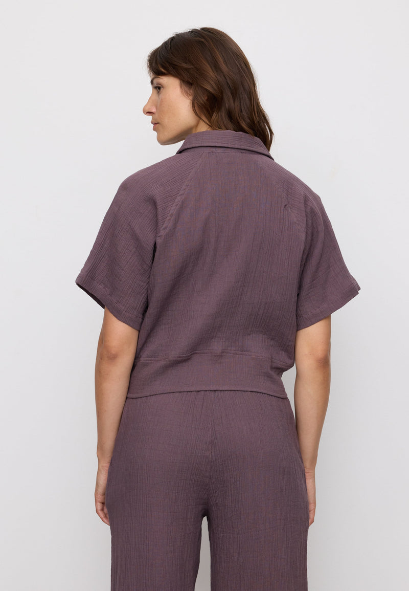 recolution - Blouse TULIP mystic grape - WERTE FREUNDE
