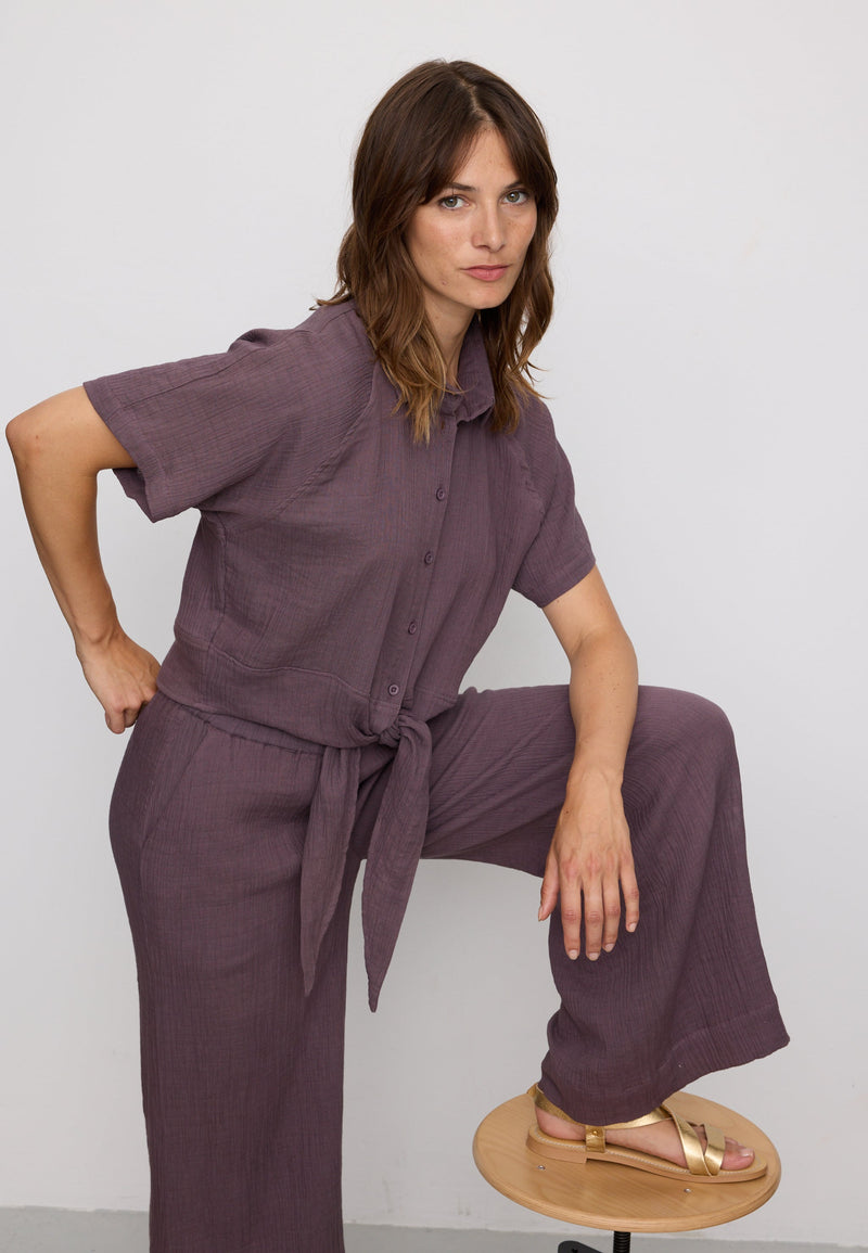 recolution - Blouse TULIP mystic grape - WERTE FREUNDE