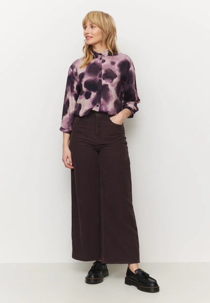 recolution - CYPRESS WATERDROP Bluse dark grape