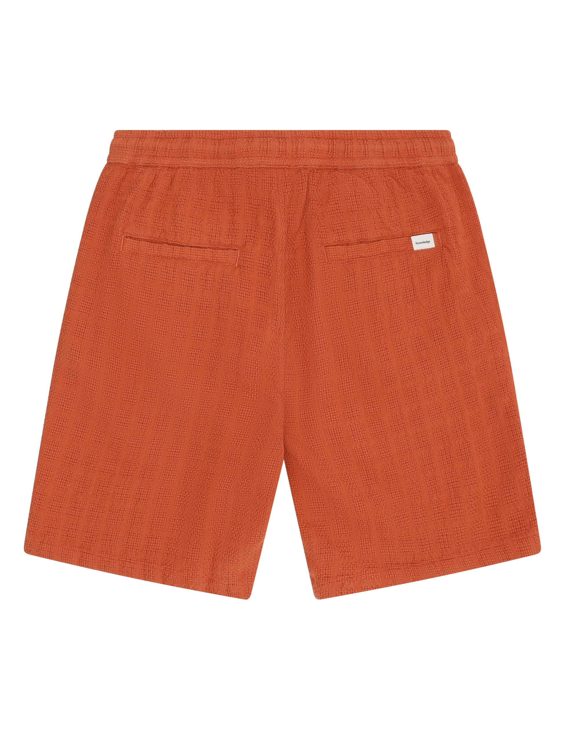 KCA - Fig loose structure shorts Burnt Brick - WERTE FREUNDE