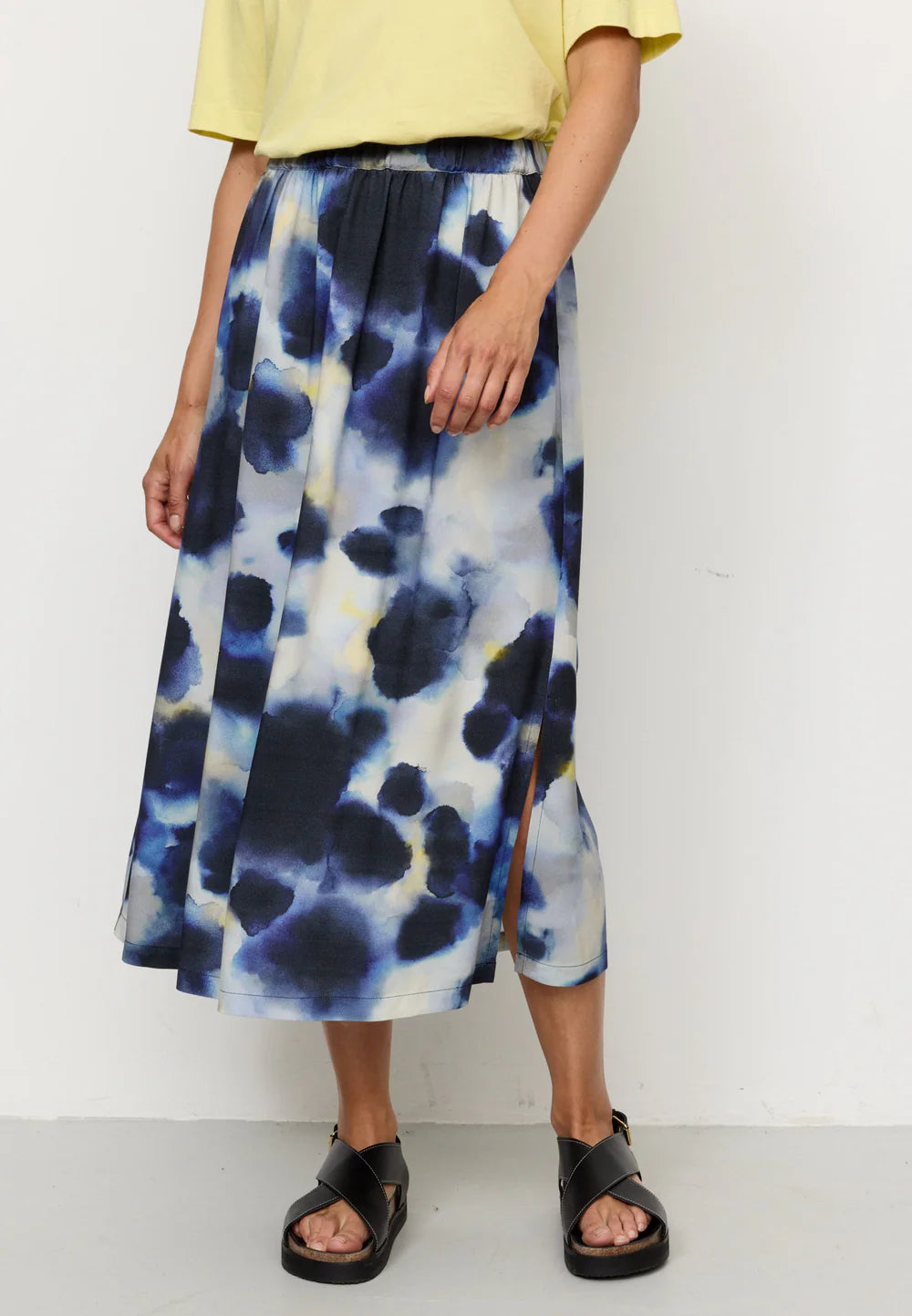 recolution - Skirt HOLLY WATERDROP blue - WERTE FREUNDE