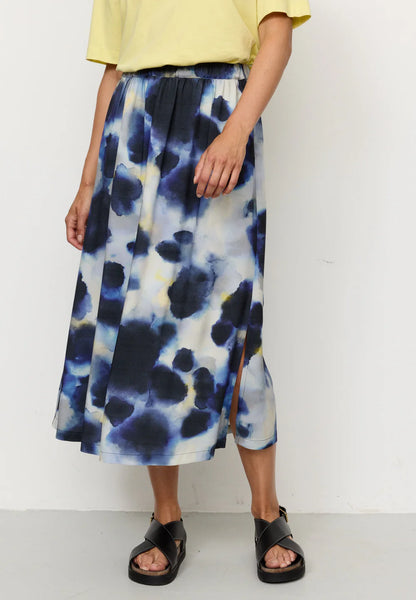 recolution - Skirt HOLLY WATERDROP blue - WERTE FREUNDE
