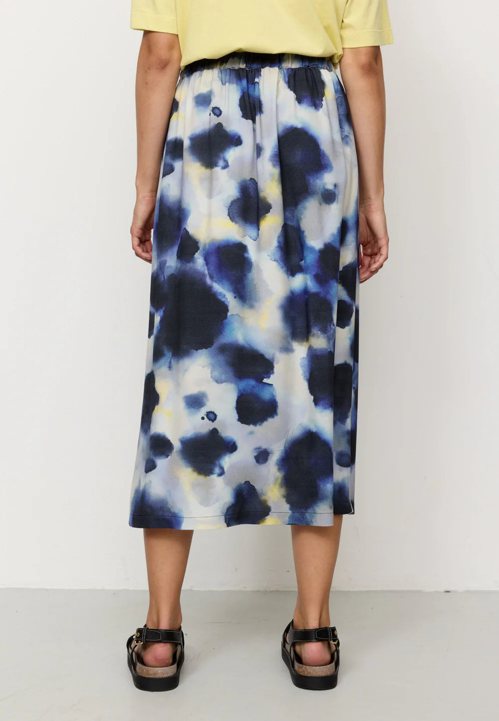 recolution - Skirt HOLLY WATERDROP blue - WERTE FREUNDE